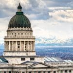 Utah State Capitol Building in Salt Lake City