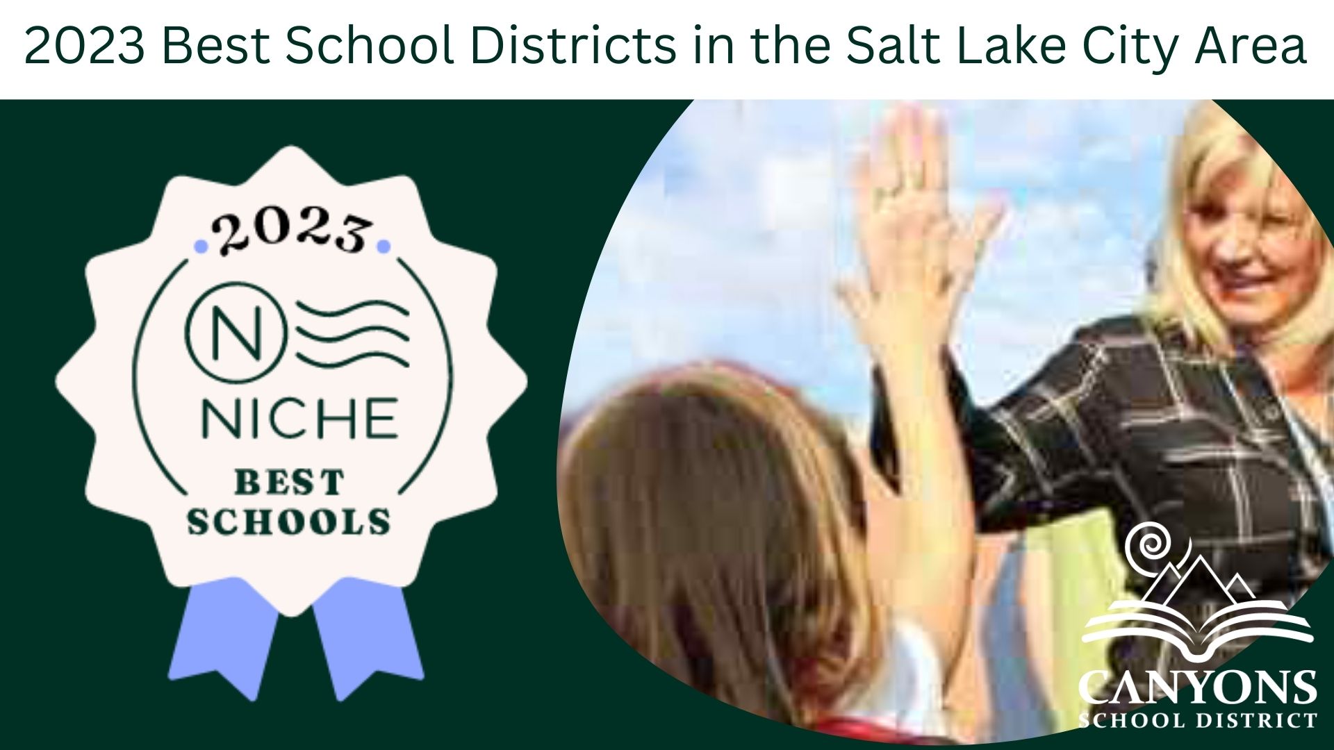 Canyons District Receives Top Marks Among Salt Lake Metro School