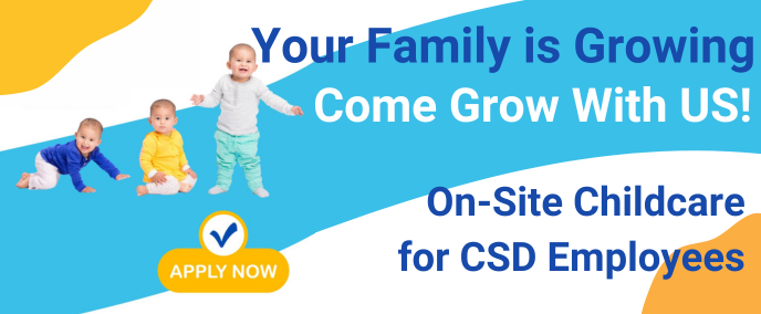 CSD Employee Childcare offered